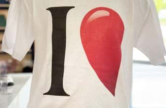 – Мъжка тениска – I love you 2