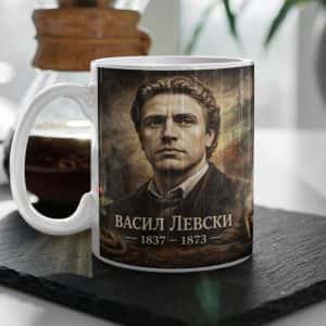 Патриотична чаша с Васил Левски – Ако спечеля