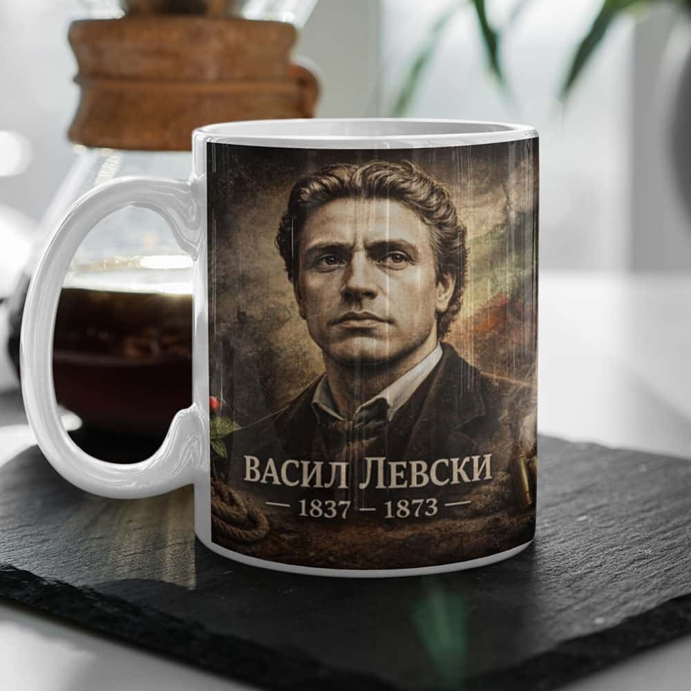 Патриотична чаша с Васил Левски – Ако спечеля