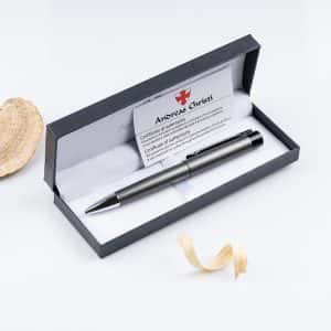 Метална химикалка с антибактериален тъч – Swiss