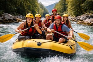 Рафтинг като подарък: Защо е перфектният избор за незабравими спомени