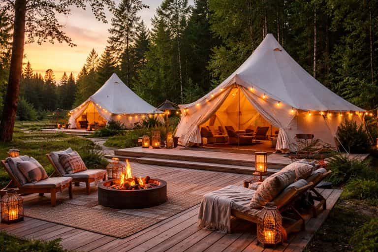 Глемпинг като подарък – луксозно бягство сред природата