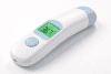 Дигитален инфрачервен термометър за телесна температура с ясен дисплей и бутон за включване