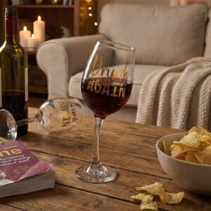 Наклонена Чаша за Вино – Drunk Again