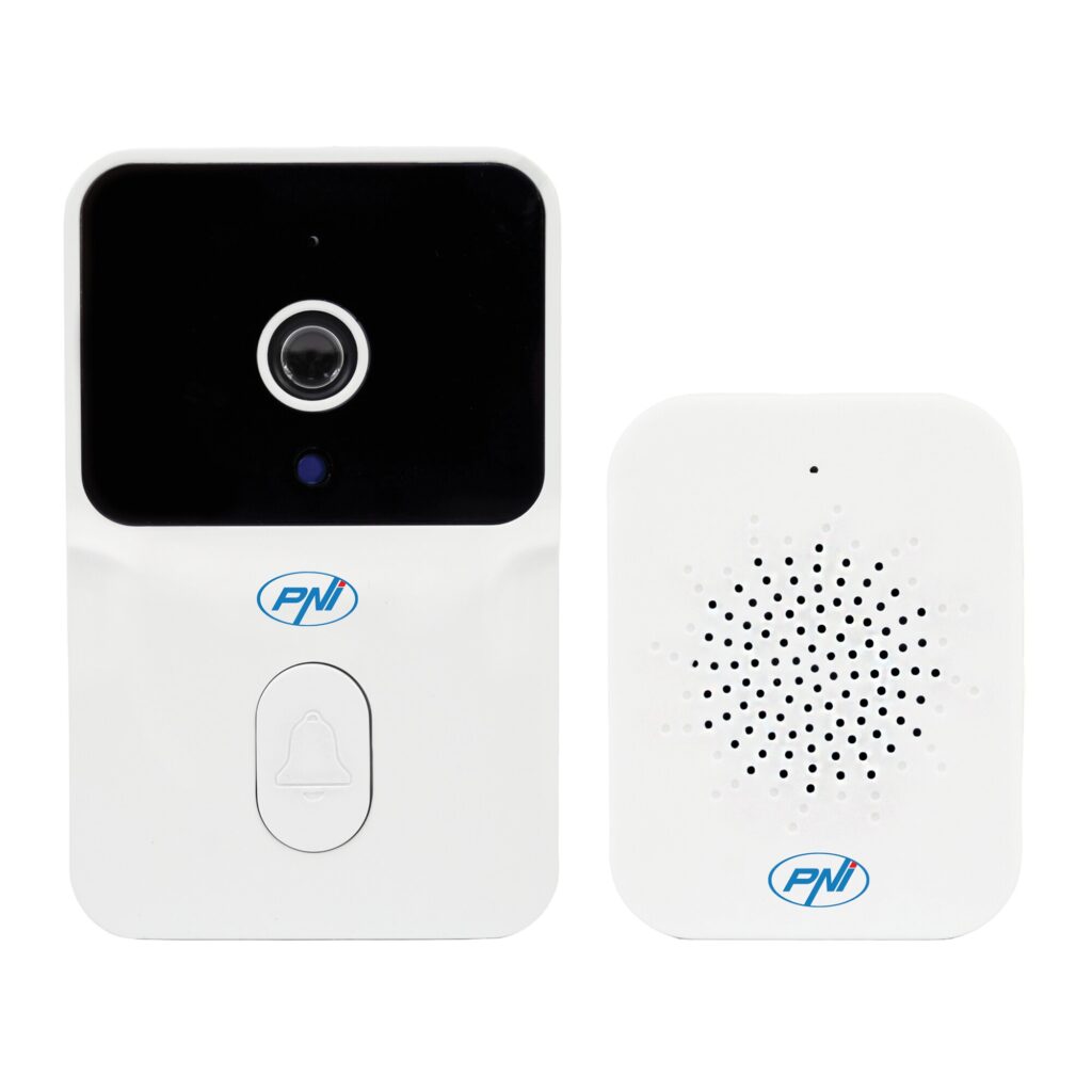 Най-добрите видеозвънци 15 Видеозвънец PNI Safe House IDB12, WiFi