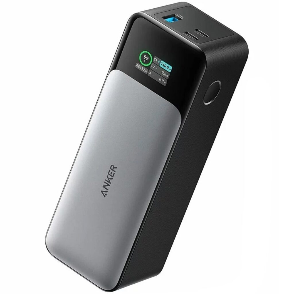 Anker външна батерия 24000 mAh, 140 W, USB-C