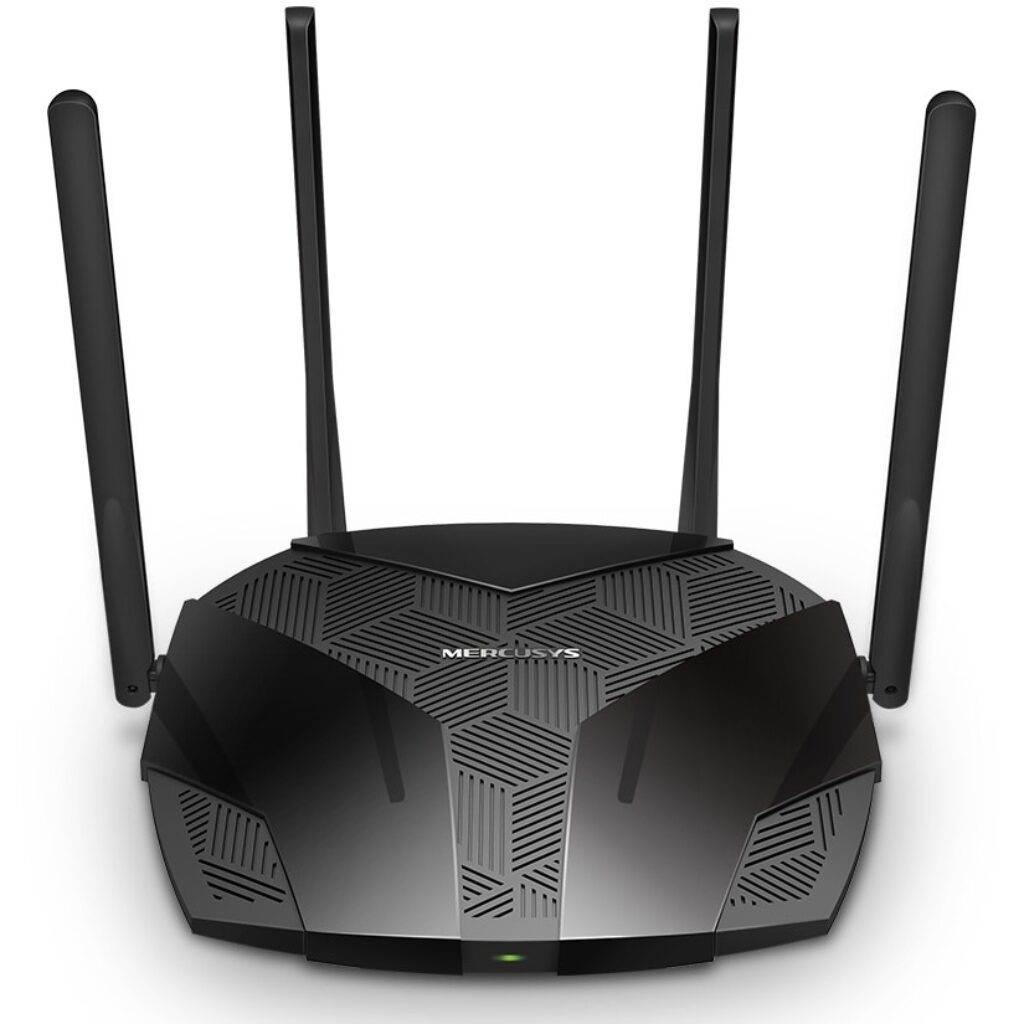 Безжичен рутер Mercusys MR80X, AX3000, Wi-Fi 6