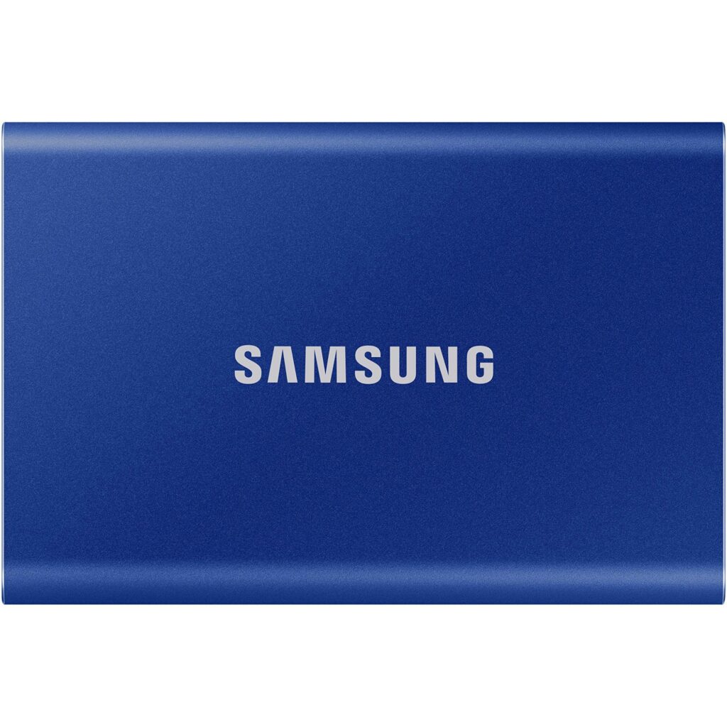 Външен SSD Samsung T7, 1TB, USB 3.2