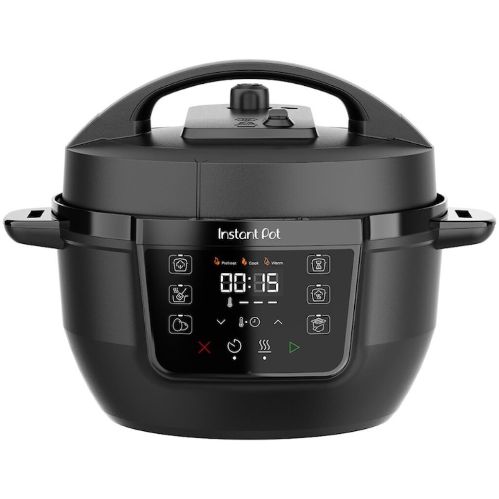 Instant Pot: кой модел да изберете и защо най-скъпият има 11 програми, а по-евтиният 28 3 Мултикукър Instant Pot Mini 140-8000-01-EU, 7 функции, 3.8л, Вътрешен съд от неръждаема стомана, Поставка за готвене на пара, Черен