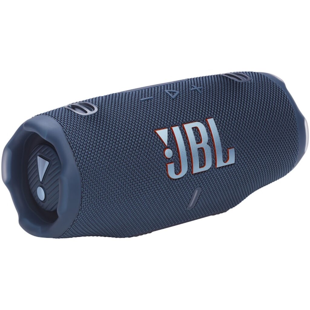 JBL колонки: кой модел да изберете и защо един и същ Go 4 върви от 29,52 до 44,99 евро 1 Преносима тонколона JBL Charge 6, 45 W, Bluetooth, Auracast, Powerbank, Fast charge, 28 часа живот на батерията, IP68, Син