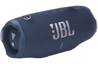Преносима тонколона JBL Charge 6, 45 W, Bluetooth, Auracast, Powerbank, Fast charge, 28 часа живот на батерията, IP68, Син