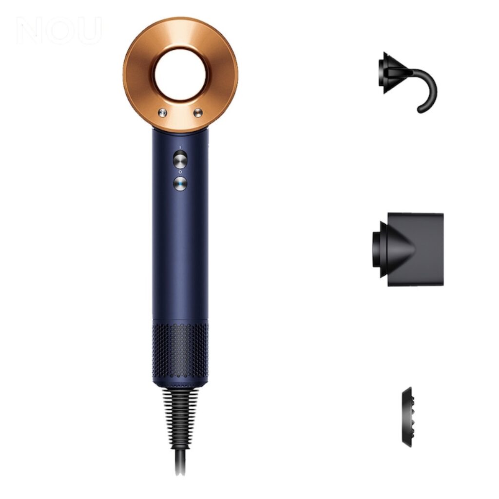 Dyson за коса: кой Airwrap и кой Supersonic да изберете, когато по-новият е оценен по-ниско 3 Сешоар Dyson HD07 Supersonic, 4 настройки на температурата, Prussian Blue/Copper