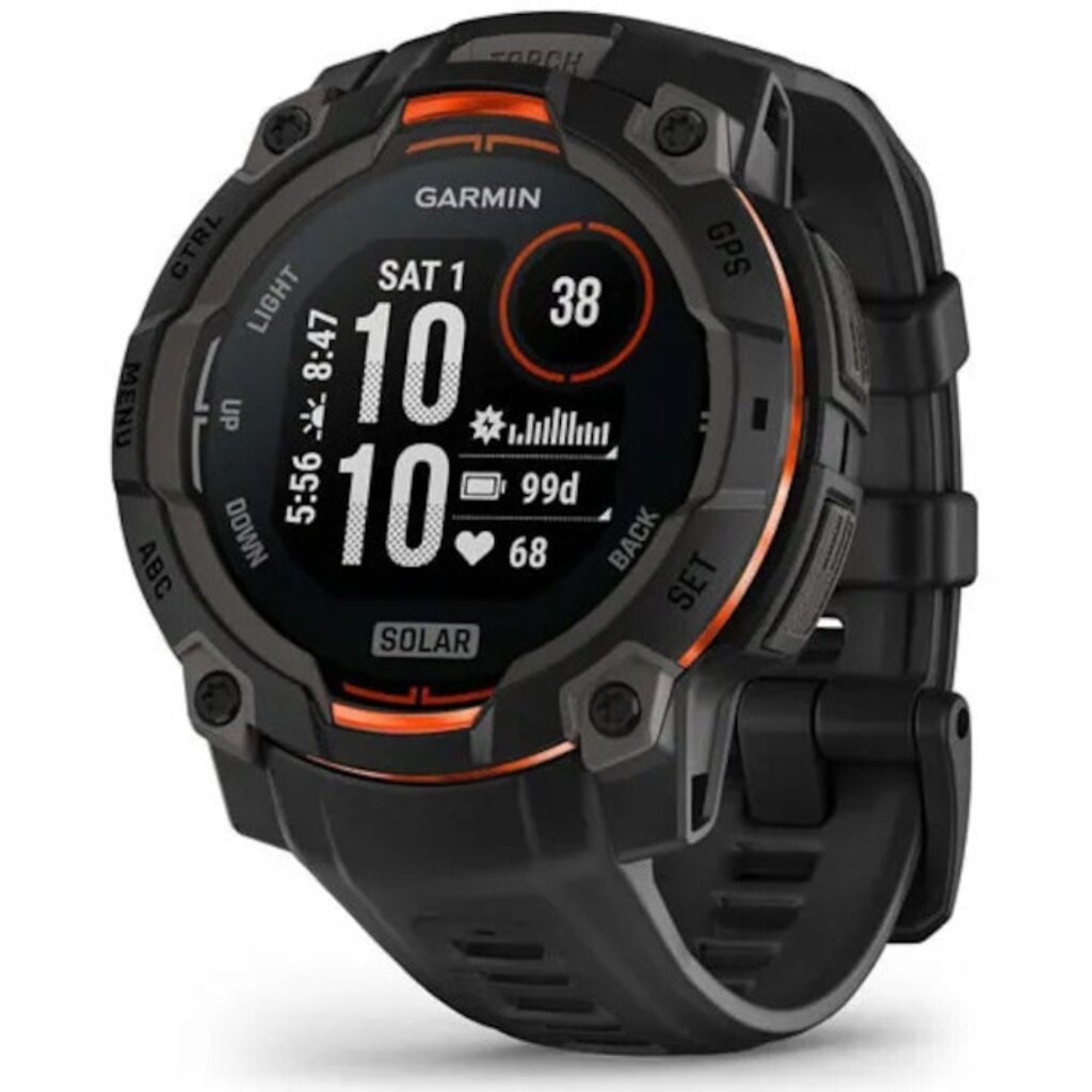 Garmin: кой часовник да изберете и защо по-новият Venu 3 е оценен по-ниско от стария Venu 4 Смарт часовник Garmin Instinct 3, 45мм, Solar, Черен, черна каишка