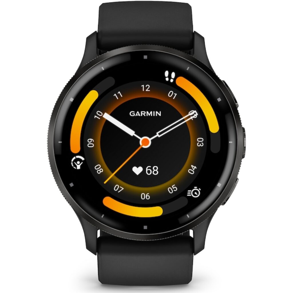 Garmin: кой часовник да изберете и защо по-новият Venu 3 е оценен по-ниско от стария Venu 6 Смарт часовник Garmin Venu 3, GPS, Wi-Fi, Силиконова каишка, 45 mm, Черен
