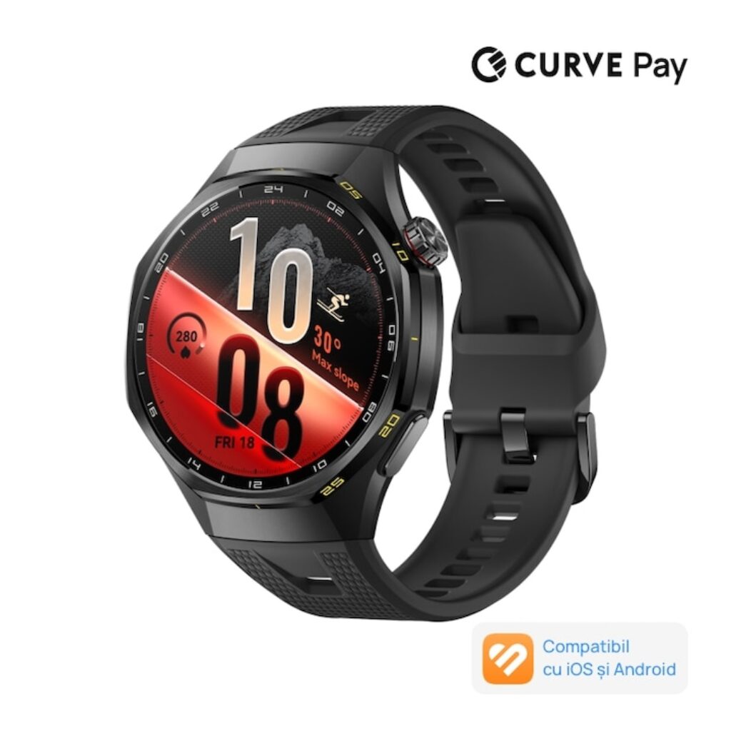 Huawei Watch: кой модел да изберете, когато най-евтиният има най-високата оценка 6 Смарт часовник Huawei Watch GT 7 Pro, 46 мм, Black Titanium Alloy Case, Black Fluoroelastomer Strap