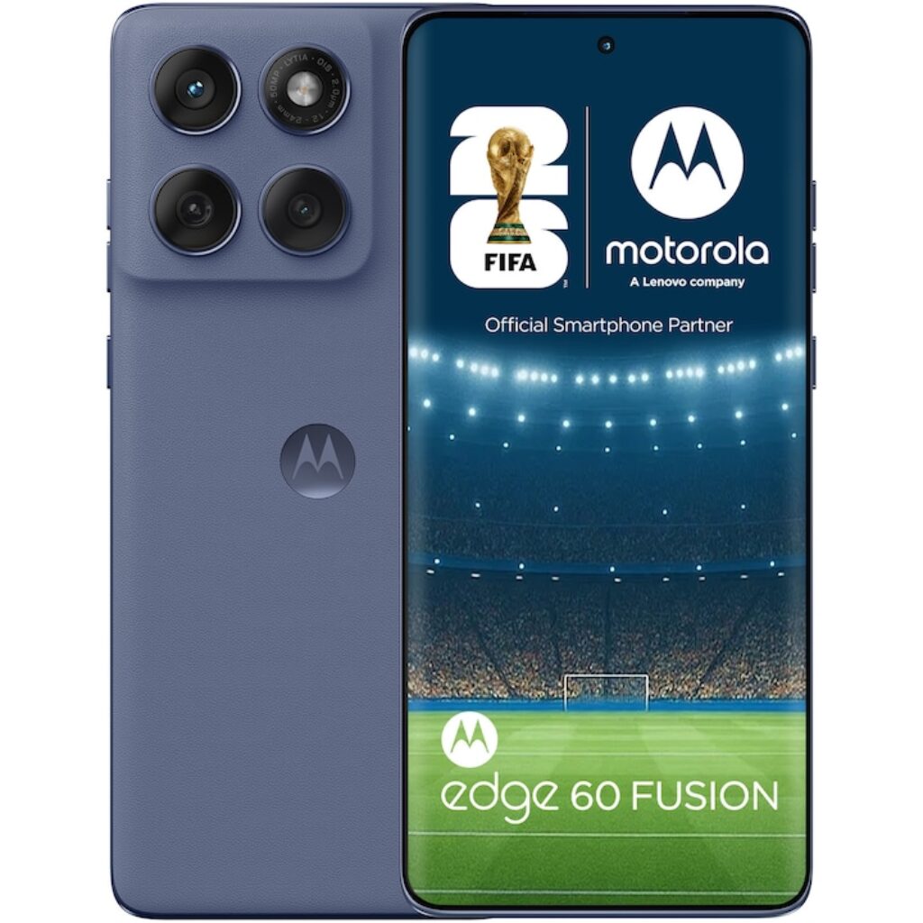 Motorola Edge: кой модел се продава в България и защо най-скъпият има най-малката батерия 2 Смартфон Motorola Edge 60 Fusion, Dual SIM, 12GB RAM, 256GB, 5G, Pantone Slipstream