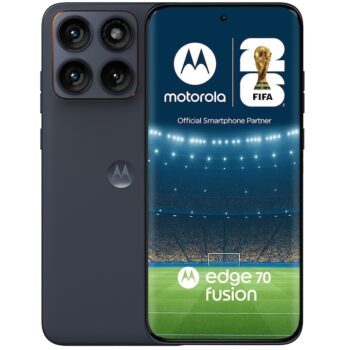 Смартфон Motorola edge 70 fusion, 7000 mAh, 256GB, 8GB RAM, 5G, PANTONE Silhouette (black)