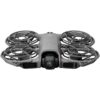DJI Neo 2 със сиви предпазители около четирите витла, погледнат отпред към камерата