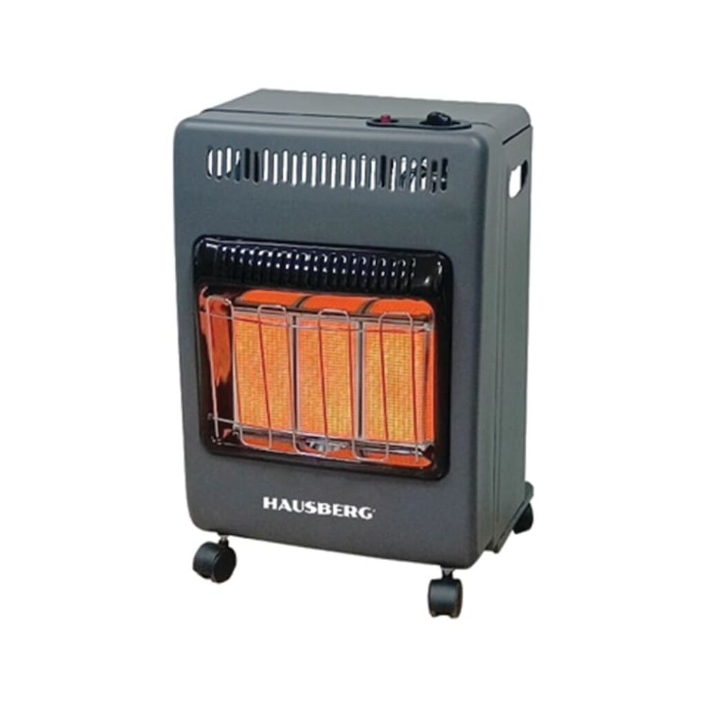 Газова печка Hausberg HB-1023NG Mini, 4,2 kW, керамични плочи
