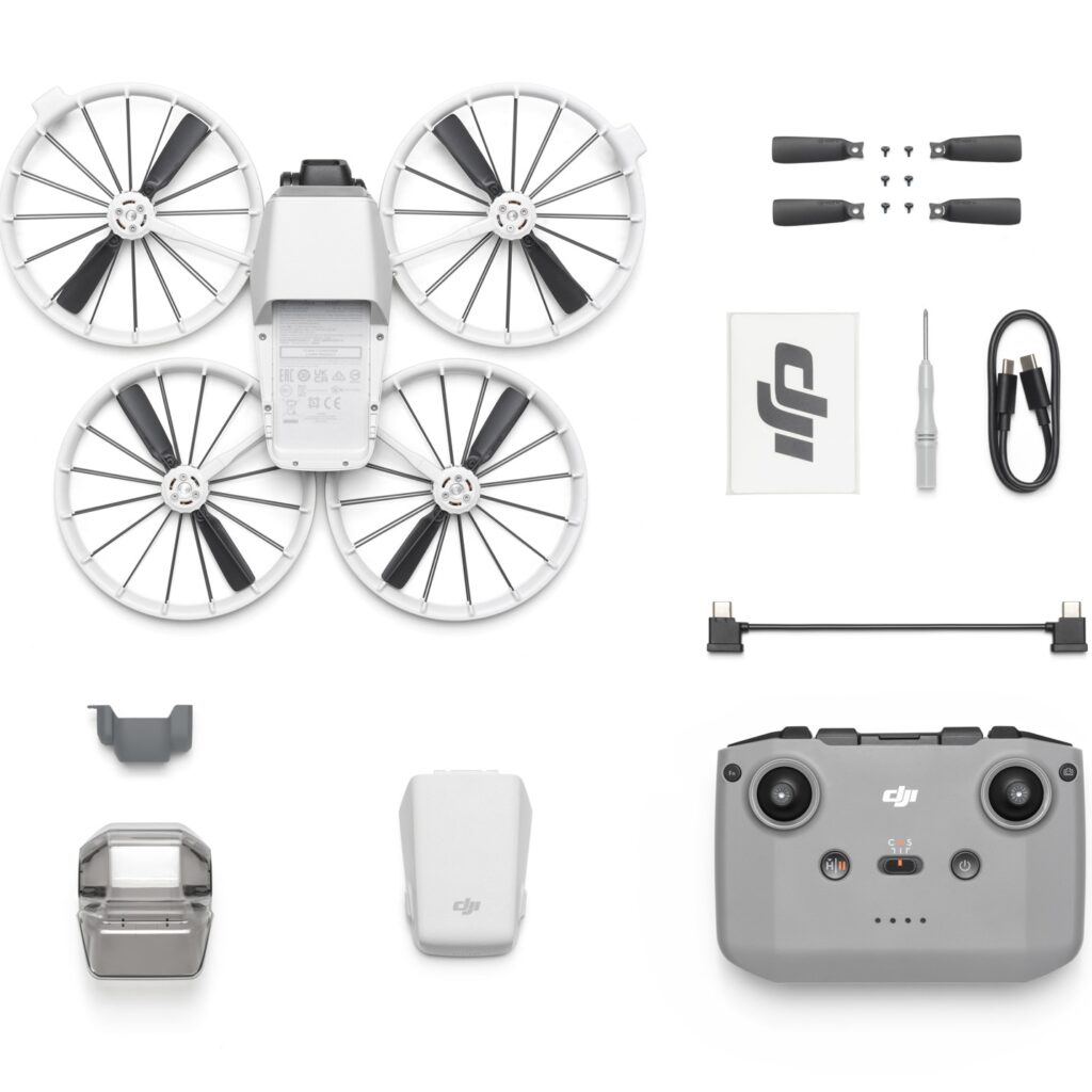 Дрон DJI Flip, 4K/60, 48MP, с дистанционно RC-N3