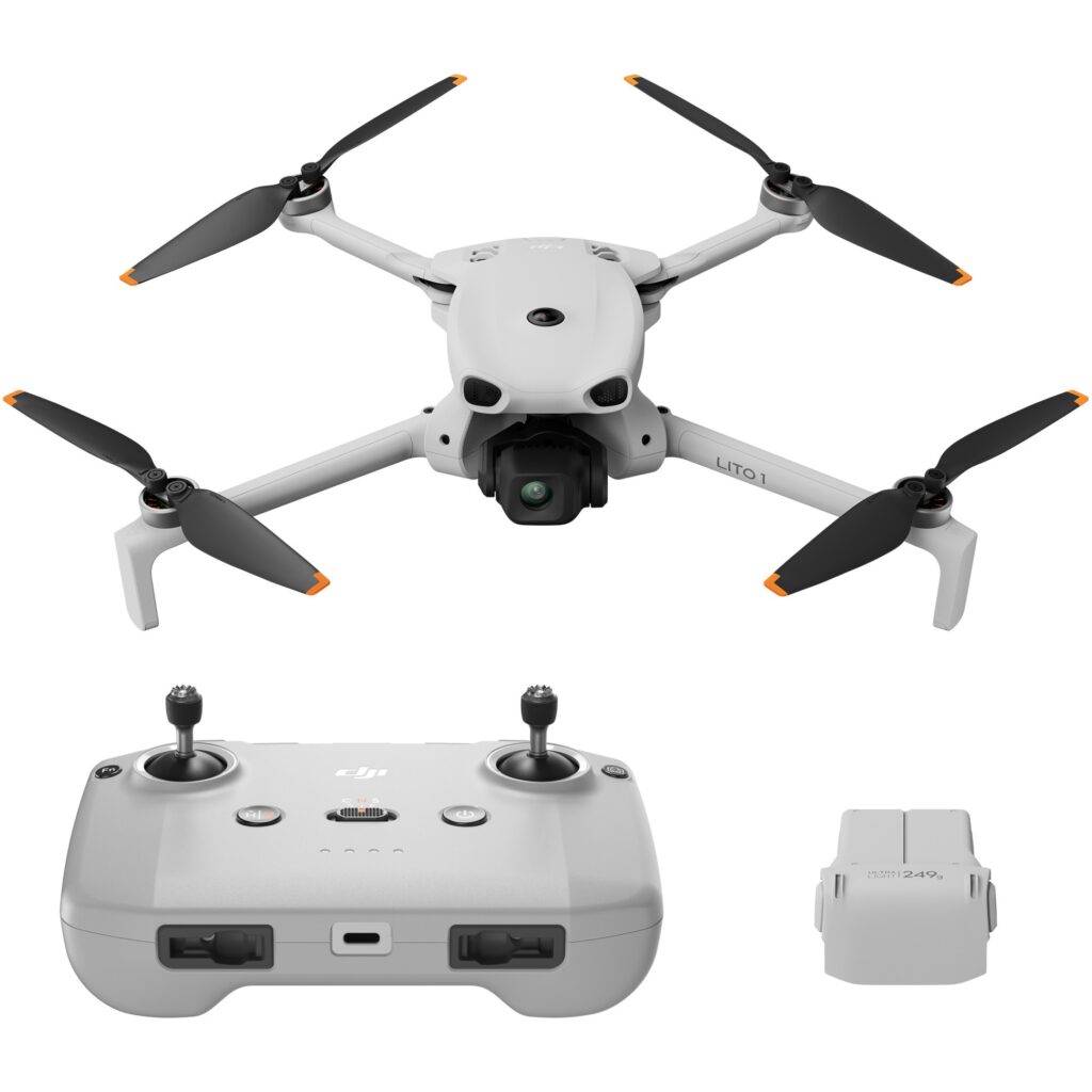 Дрон DJI Lito X1, 48MP, 4K, с дистанционно RC-N3